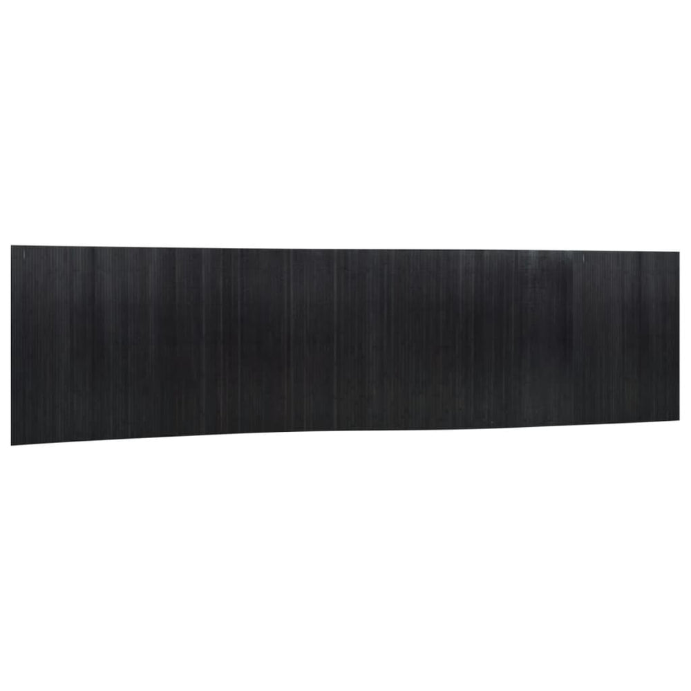 Schwarzer Bambus Paravent, 800x165 cm