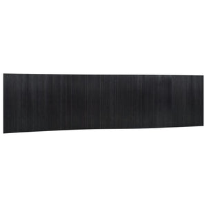 Schwarzer Bambus Paravent, 800x165 cm