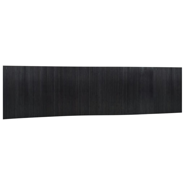 Schwarzer Bambus Paravent, 800x165 cm