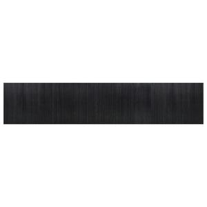 Schwarzer Bambus Paravent, 800x165 cm