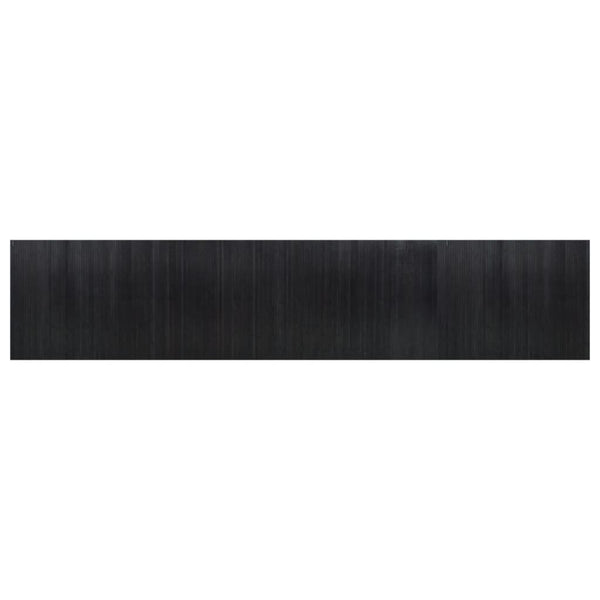 Schwarzer Bambus Paravent, 800x165 cm