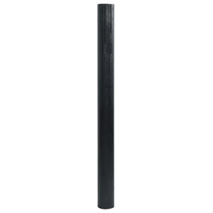 Schwarzer Bambus Paravent, 800x165 cm