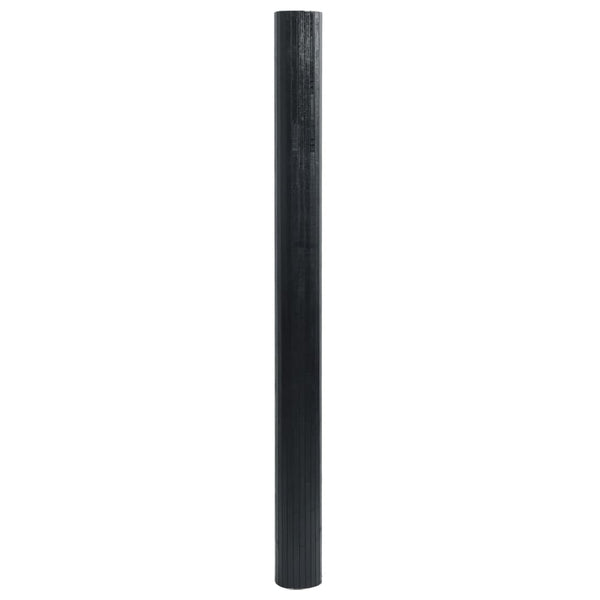 Schwarzer Bambus Paravent, 800x165 cm