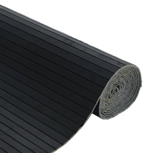 Schwarzer Bambus Paravent, 800x165 cm