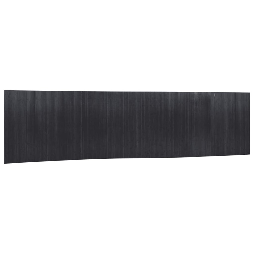 Grauer Bambus Paravent, 800x165 cm