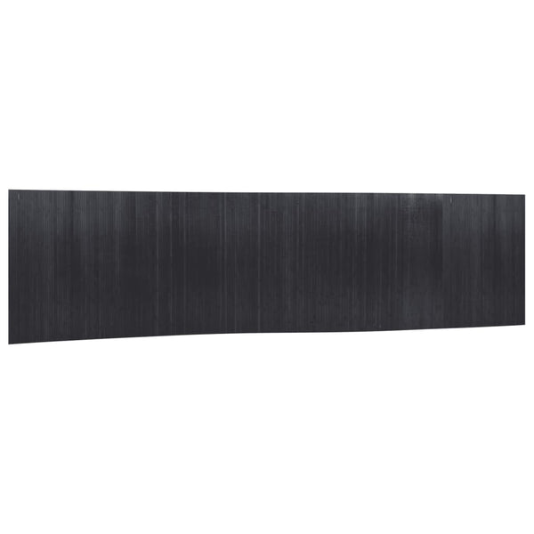 Grauer Bambus Paravent, 800x165 cm
