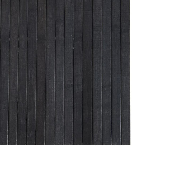 Grauer Bambus Paravent, 800x165 cm