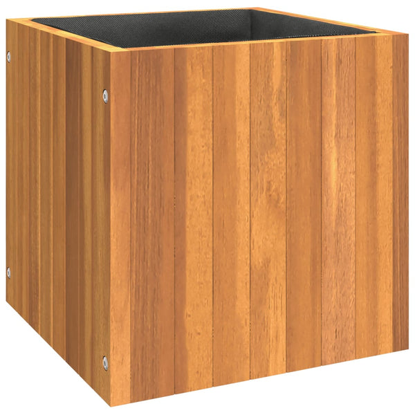 Akazienholz Pflanzkübel 35x35x35 cm