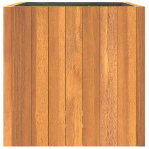 Akazienholz Pflanzkübel 35x35x35 cm