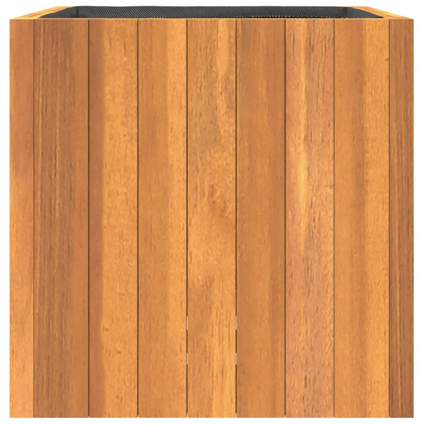 Akazienholz Pflanzkübel 35x35x35 cm