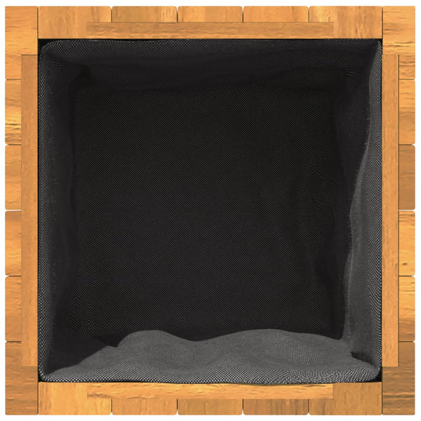 Akazienholz Pflanzkübel 35x35x35 cm