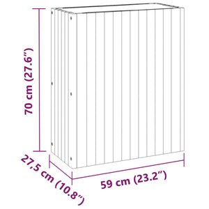 Akazie Pflanzkübel 59x27,5x70cm