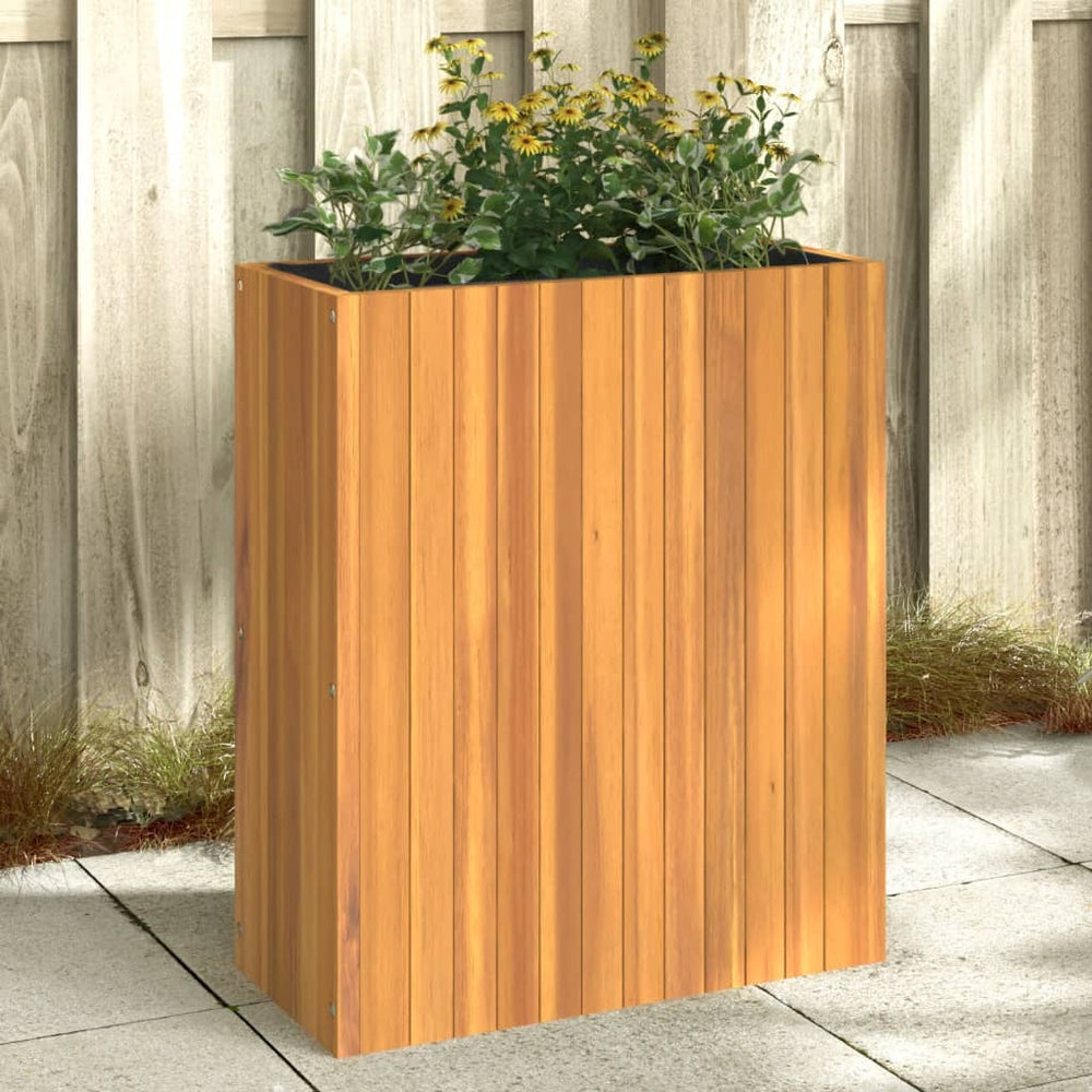 Akazie Pflanzkübel 59x27,5x70cm