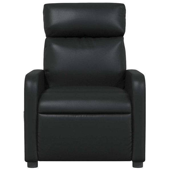 Relaxsessel Schwarz Kunstleder