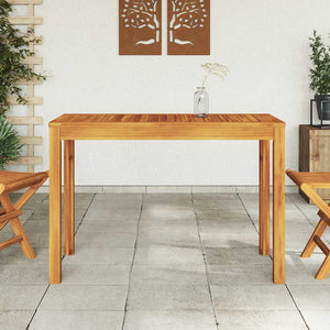 Akazienholz Garten Esstisch 110x55 cm
