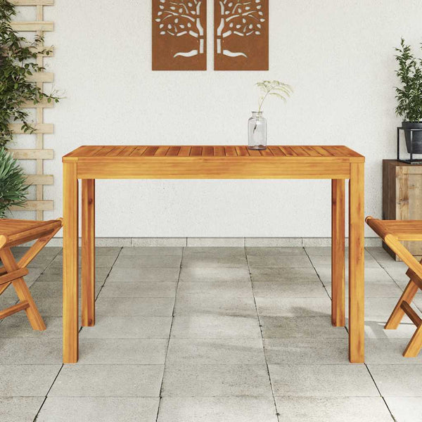 Akazienholz Garten Esstisch 110x55 cm
