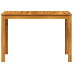 Akazienholz Garten Esstisch 110x55 cm