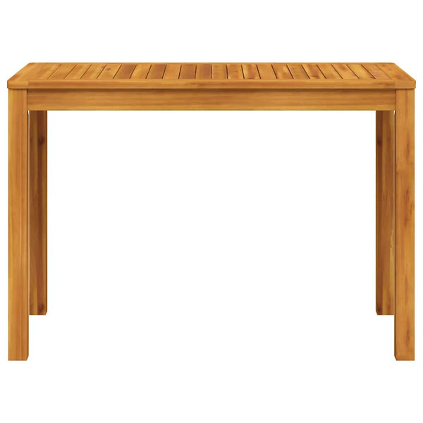 Akazienholz Garten Esstisch 110x55 cm