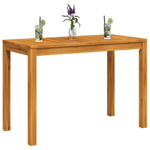 Akazienholz Garten Esstisch 110x55 cm