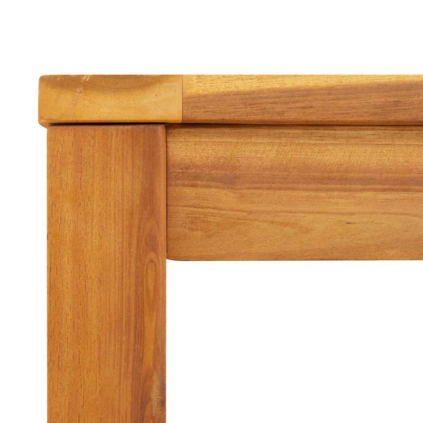 Akazienholz Garten Esstisch 110x55 cm