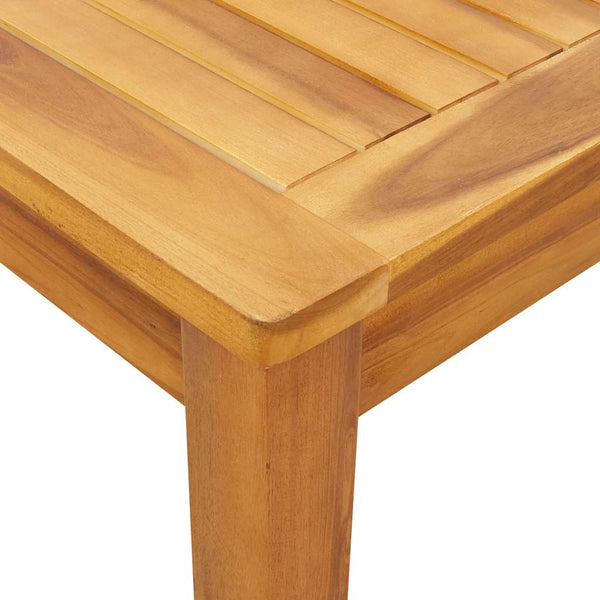 Akazienholz Garten Esstisch 110x55 cm