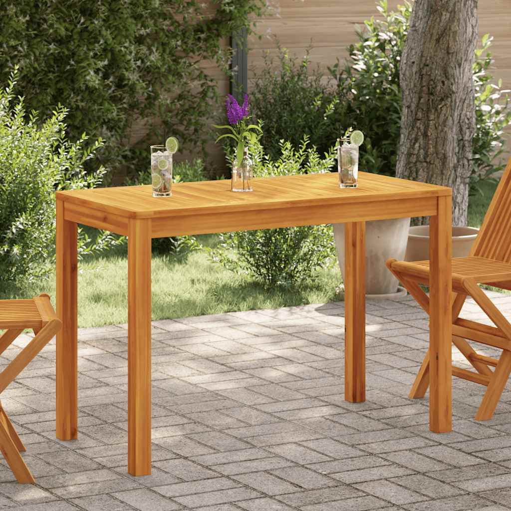 Akazienholz Garten Esstisch 110x55 cm