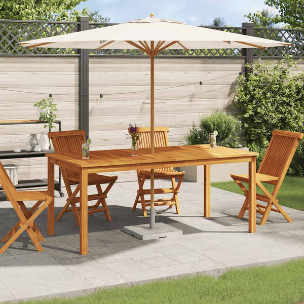 Garten-Esstisch 180x90x75 cm Massivholz Akazie