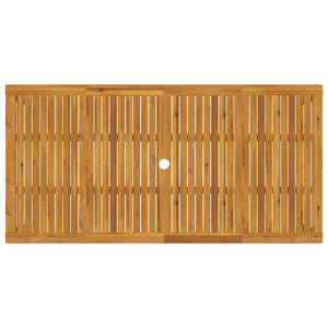 Garten-Esstisch 180x90x75 cm Massivholz Akazie