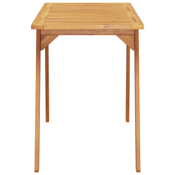 Akazienholz Garten Esstisch 110x56 cm