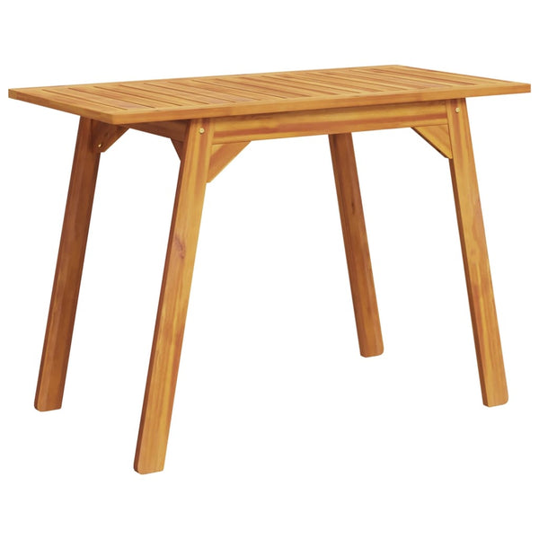Akazienholz Garten Esstisch 110x56 cm