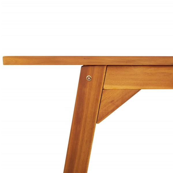 Akazienholz Garten Esstisch 110x56 cm