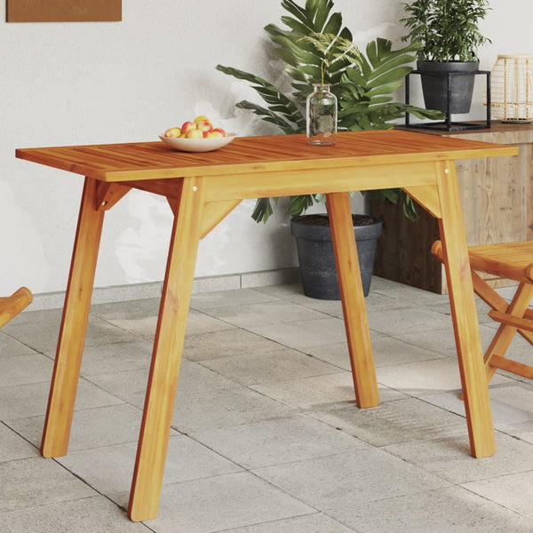 Akazienholz Garten Esstisch 110x56 cm