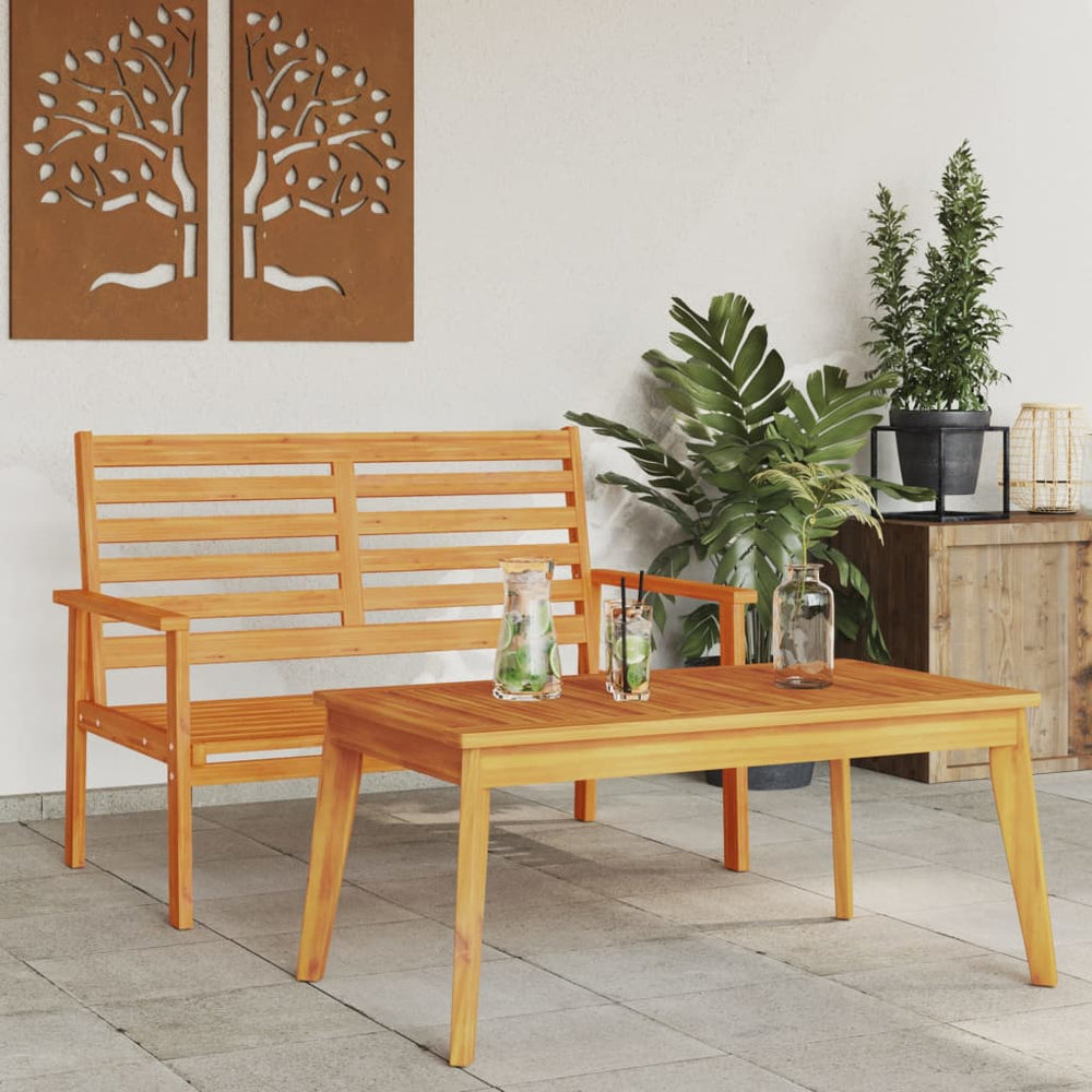 vidaXL Salon de jardin en acacia massif