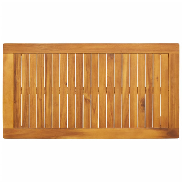 Akazienholz Garten Esstisch 100x55cm