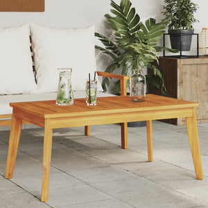 Akazienholz Garten Esstisch 100x55cm