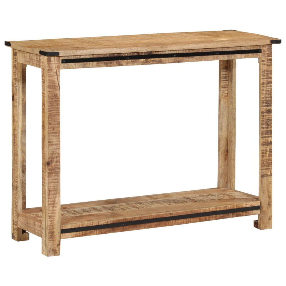 Konsolentisch aus Mango Massivholz, 100 cm