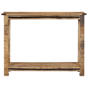 Konsolentisch aus Mango Massivholz, 100 cm