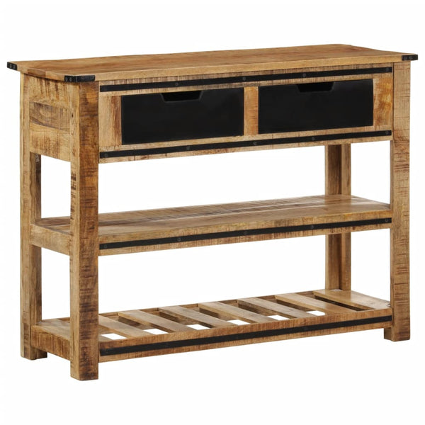 Konsolentisch aus Mango Massivholz, 100 cm
