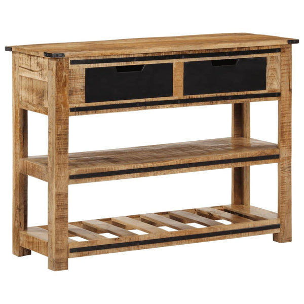 Konsolentisch aus Mango Massivholz, 100 cm