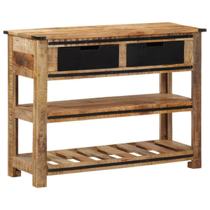 Konsolentisch aus Mango Massivholz, 100 cm