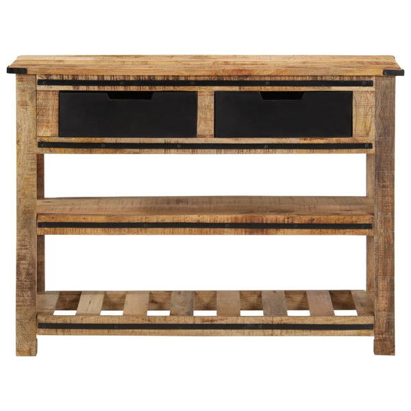 Konsolentisch aus Mango Massivholz, 100 cm