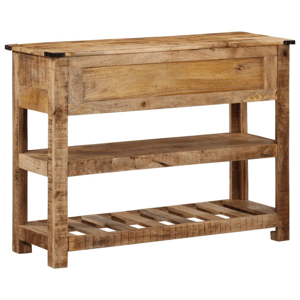 Konsolentisch aus Mango Massivholz, 100 cm