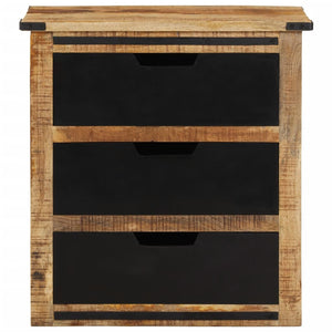 Mango Sideboard mit 3 Schubladen, 55x60 cm