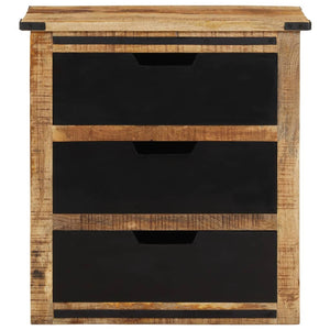 Mango Sideboard mit 3 Schubladen, 55x60 cm