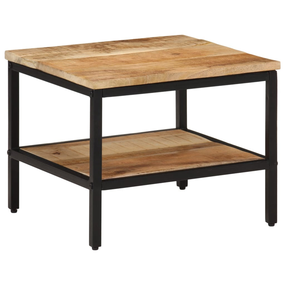 Couchtisch Mango Massivholz 45x45 cm