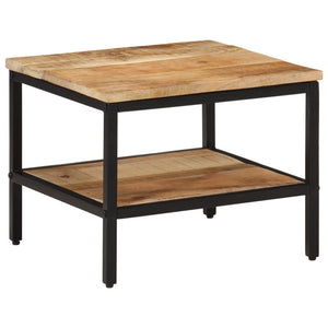 Couchtisch Mango Massivholz 45x45 cm
