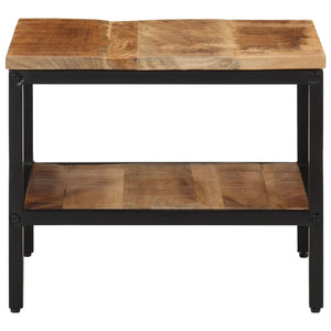 Couchtisch Mango Massivholz 45x45 cm