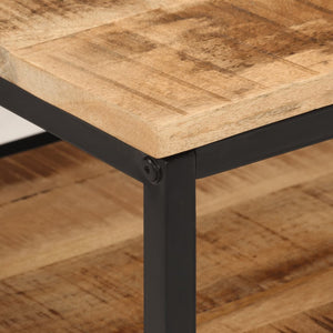 Couchtisch Mango Massivholz 45x45 cm