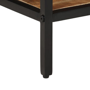 Couchtisch Mango Massivholz 45x45 cm