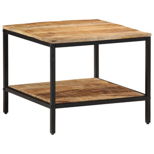Couchtisch Mango Massivholz 55x55 cm